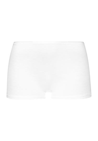 71631 Cotton Seamless Boyleg - 101 White